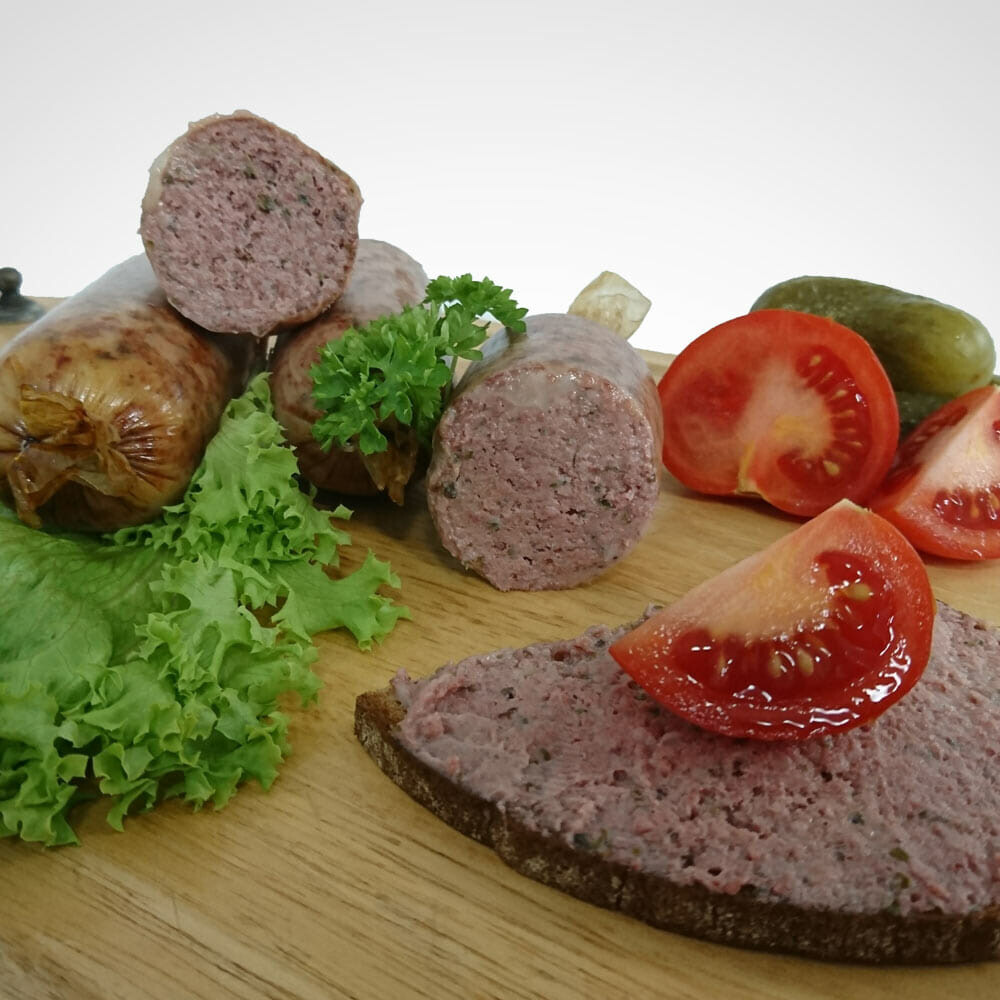 Gänseleberwurst box