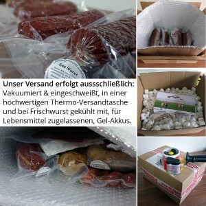 Rindersteak/Rumpsteak, eingelegt