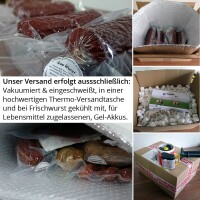 Rindersteak/Rumpsteak, eingelegt