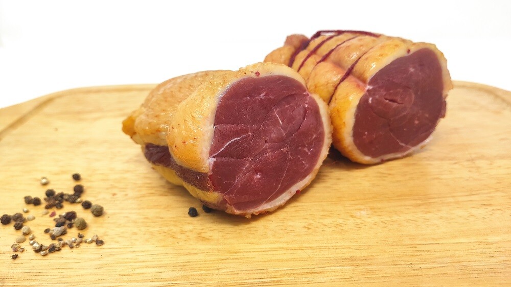halbe Geräucherte Gänsebrust