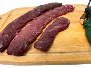 Rehrücken-Lachs ohne Knochen