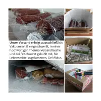 Wildschweinrücken ohne Knochen ( Lachs )