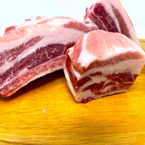 dicke Rippe vom Schwein